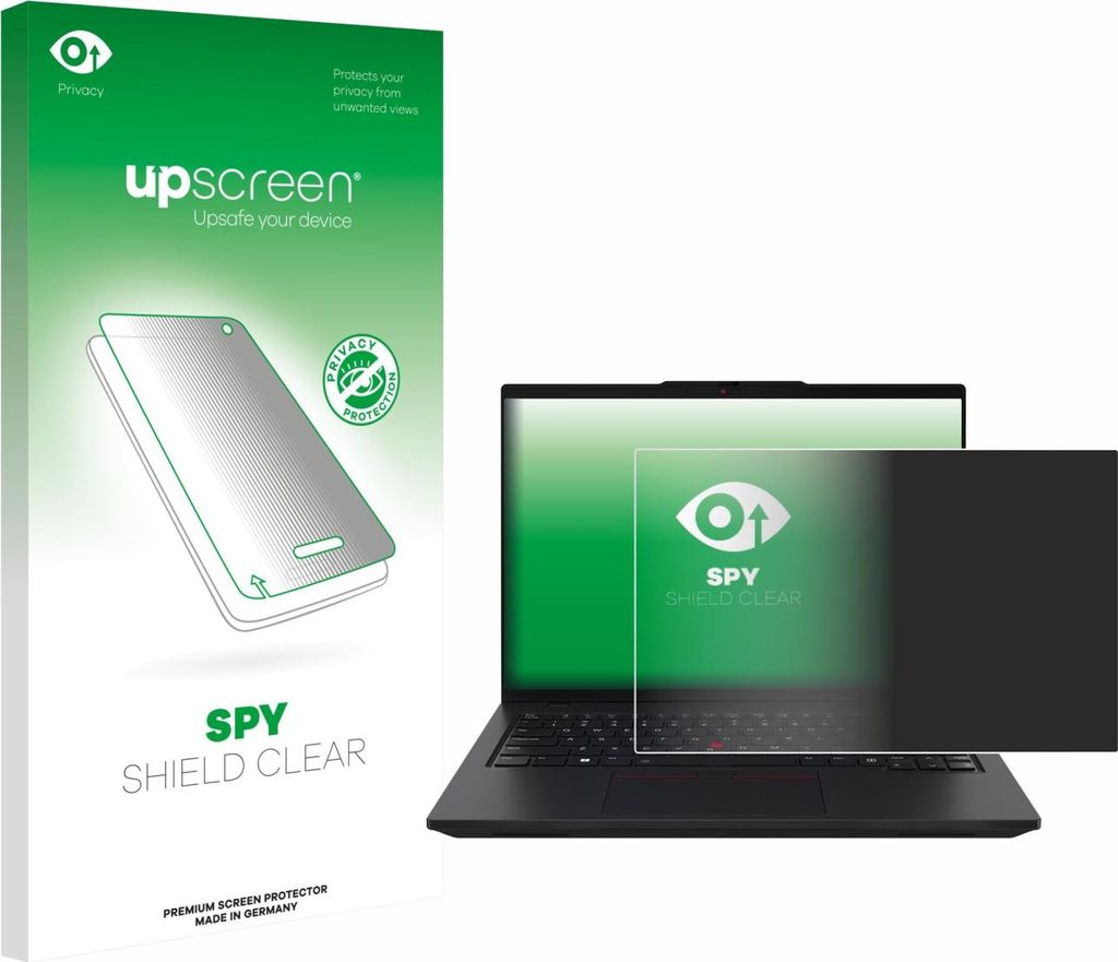 Für Lenovo ThinkPad L14 Gen 6 Sichtschutzfolie Schutzfolie upscreen Anti-Spy Privacy Sichtschutz Blickschutz Display Schutz Folie Blaulichtfilter