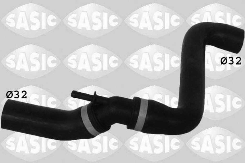 SASIC Kühlerschlauch Wasserschlauch für VW Caddy II Kastenwagen (9K9A) 3406057