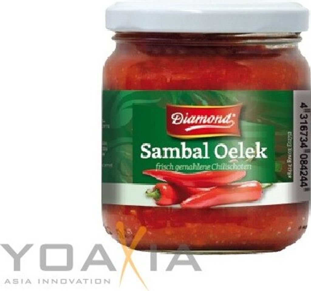 Diamond Sambal Oelek 200 g świeżo zmielonych papryczek Zdjęcie produktu 