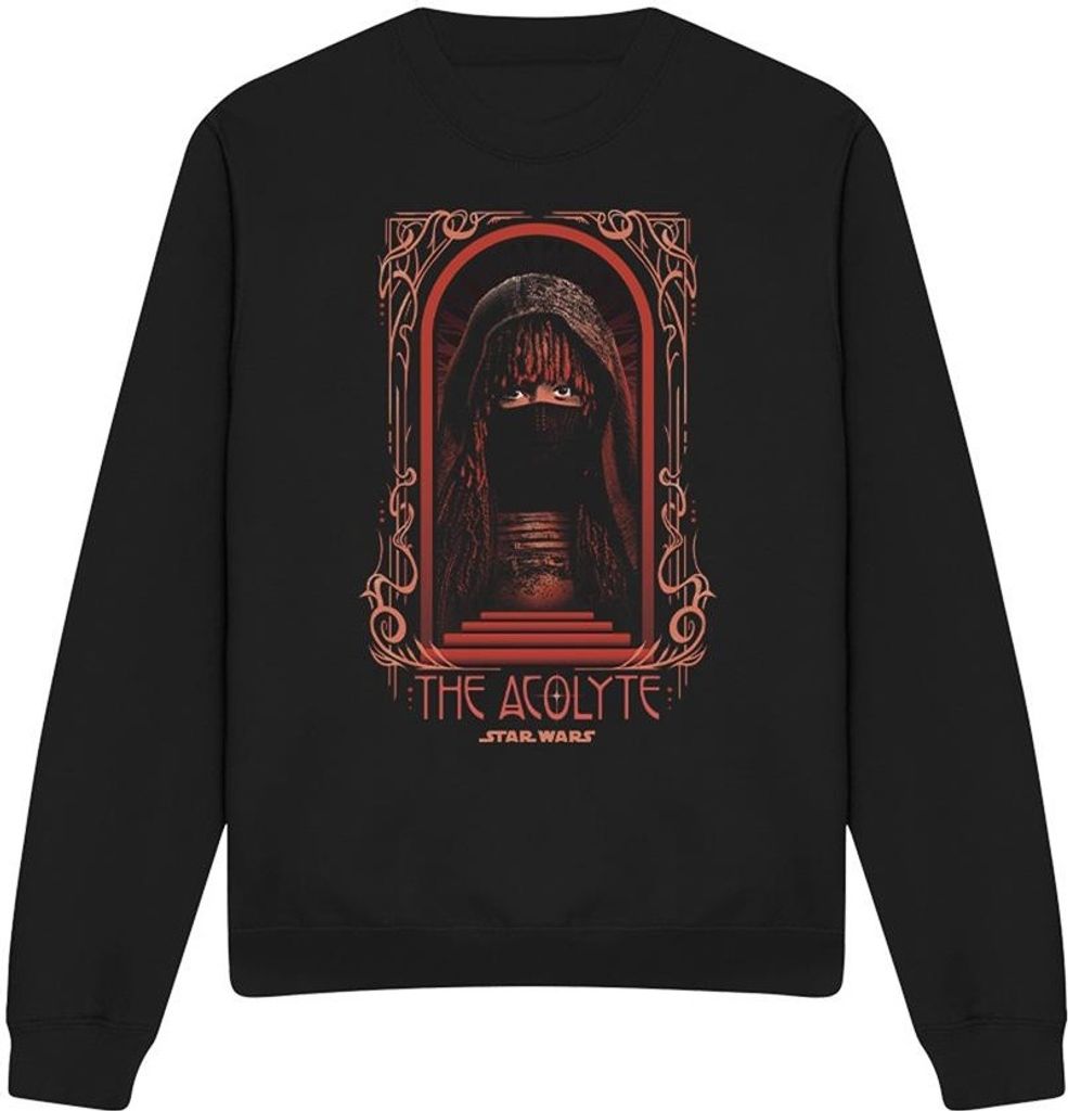 Star Wars: The Acolyte - Sweatshirt für Herren/Damen Uni TV3403 (S) (Schwarz)
