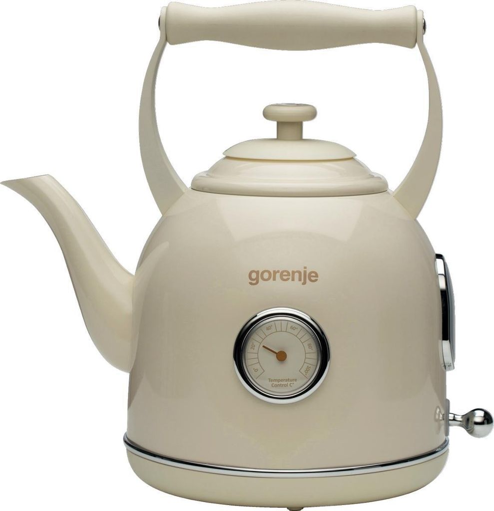 Gorenje K17CLIN, 1,7 l, 2000 W, Cremefarben, Metall, Produktbild