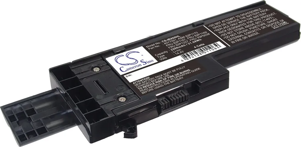 Batteria TECHTEK per ThinkPad X60 1702 1703 1704 1705 | Lunga Durata