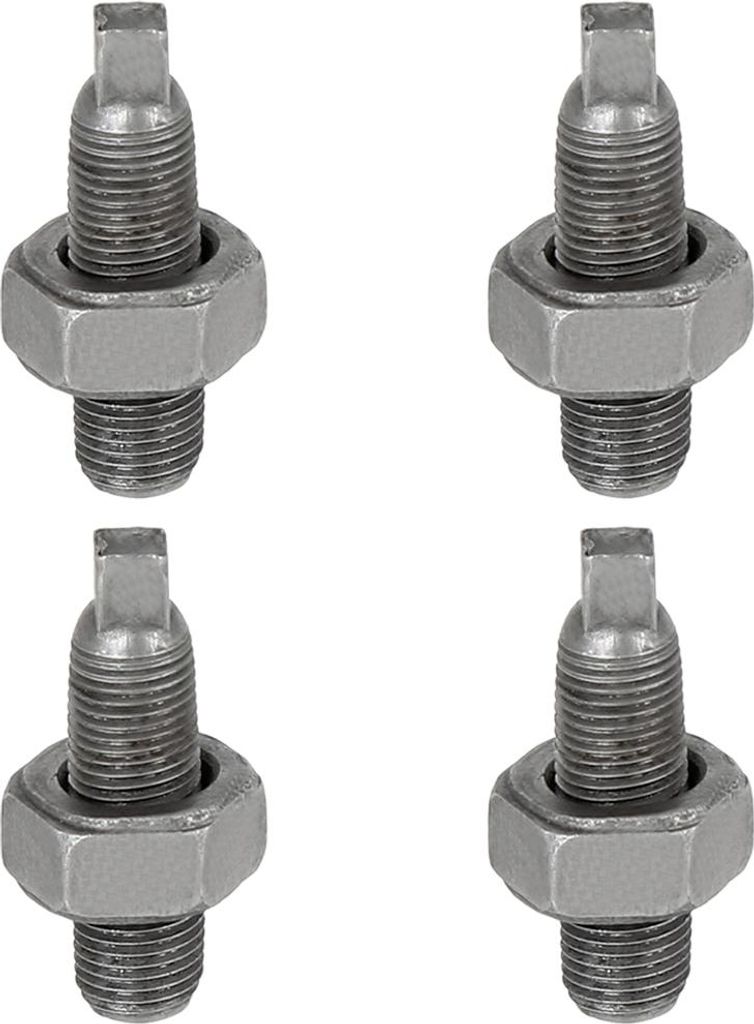 4 Satz Ventil Schrauben mit Muttern Kits aus Aluminiumlegierung für Motorräder