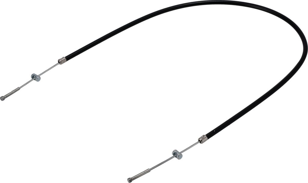 Bremszug hinten, schwarz - RT125/2 Vollnabe, RT123/3 - G910/H690