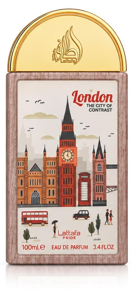 Lattafa Pride London, The City of Contrast, Eau de Parfum, Immagine del prodotto 