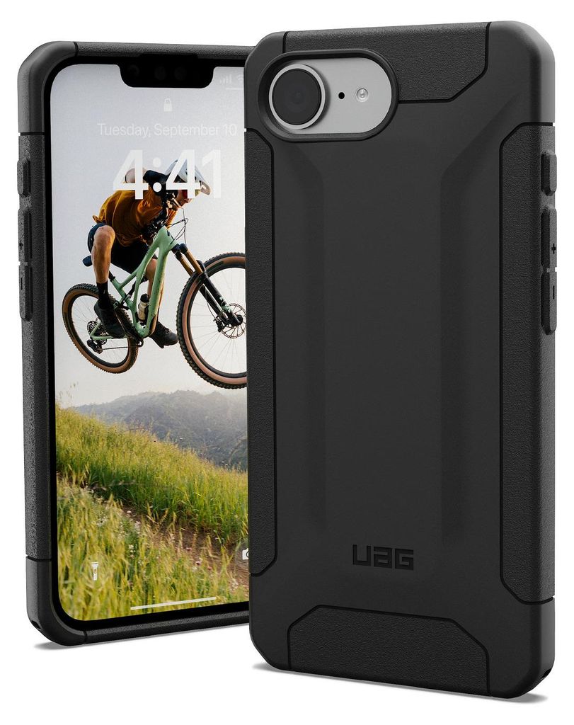 Urban Armor Gear 114508B14040, Cover, Apple, iPhone 16e, 15,5 cm (6.1"), Schwarz