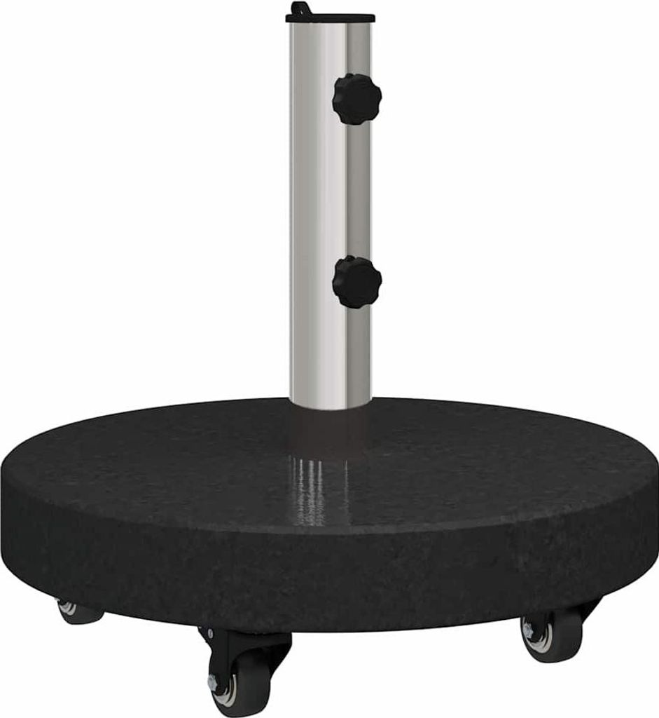 Sonnenschirmständer Schwarz 45 x 45 x 45 cm Granit