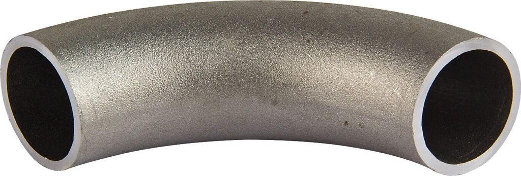 Schweissbogen 1/2 Zoll 21,3mm 90° lang DN15 Rohrbogen schwarz