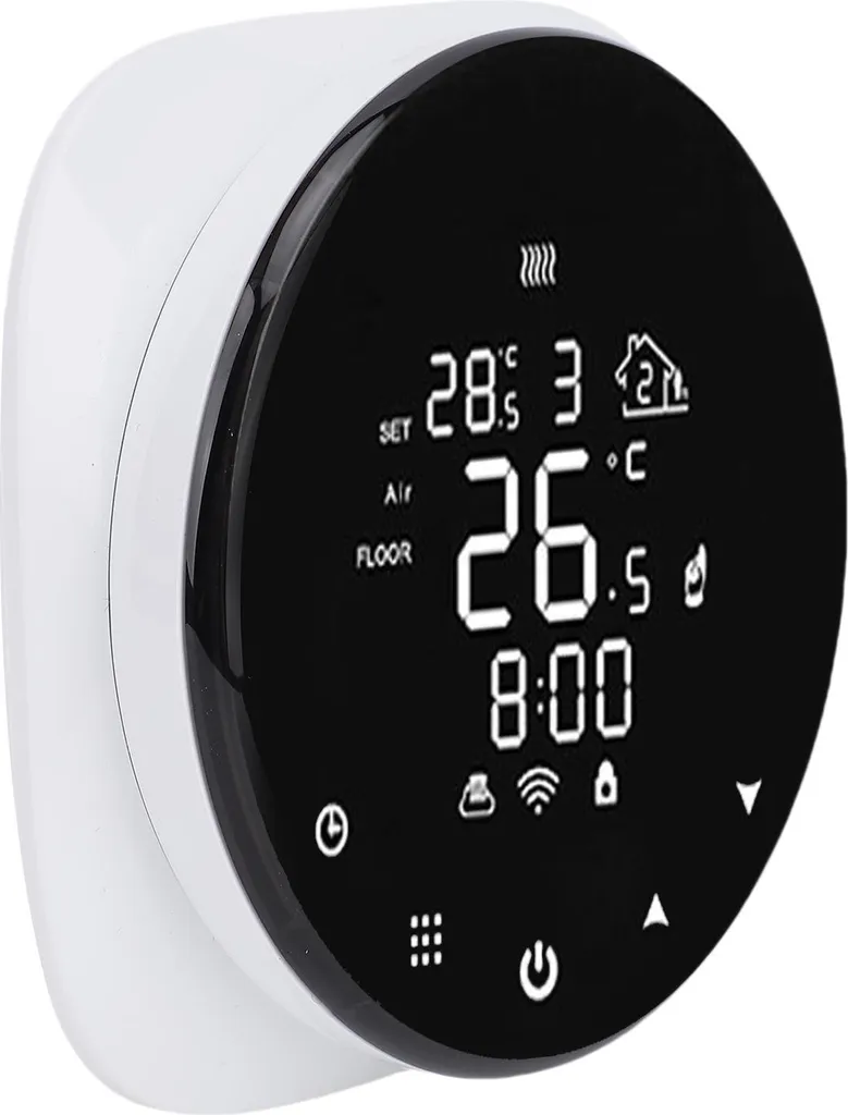 Thermostat connecté programmable à distance via smartphone pour chauffage