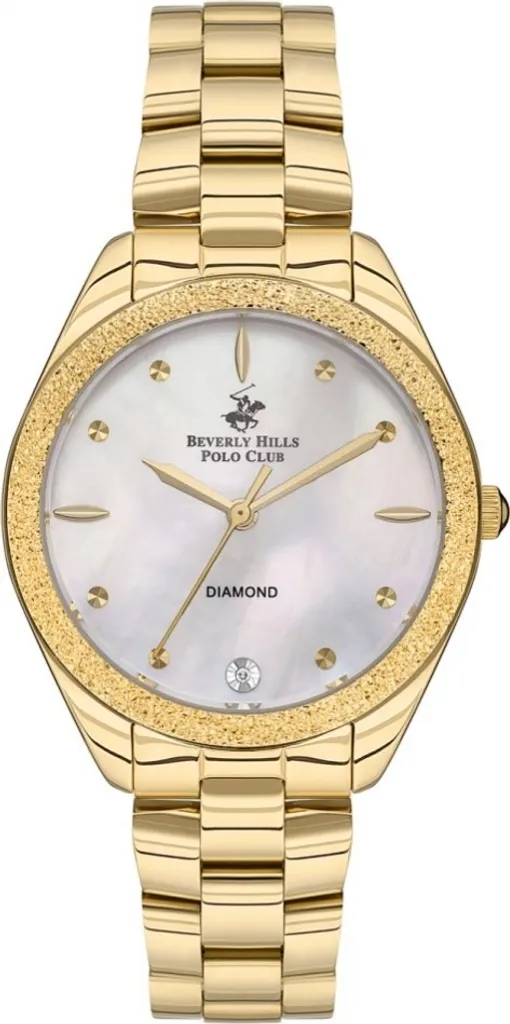 Montre Femme Beverly Hills Dorée - Accessoire Inoxydable et Design Mode