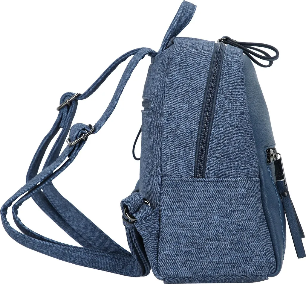 Sac à Dos Tamara Tom Tailor - Finition Polyuréthane Bleu 4255619925480 - 4