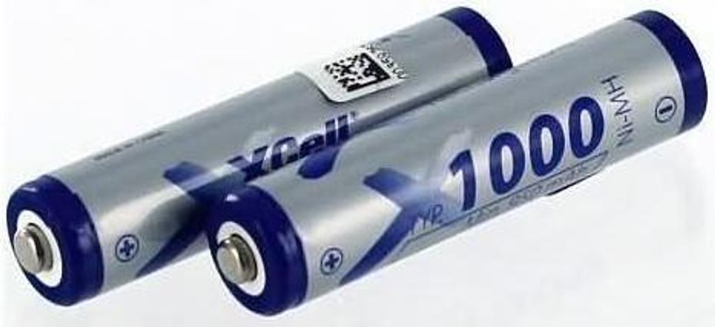 Akku für Siemens Gigaset A400 NiMH 2,4 Volt 1000 mAh silberfarben.