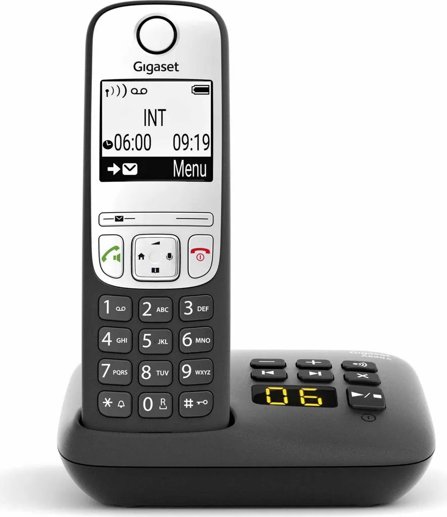 Telefono Gigaset A690A: L'Essenza della Comunicazione in Nero