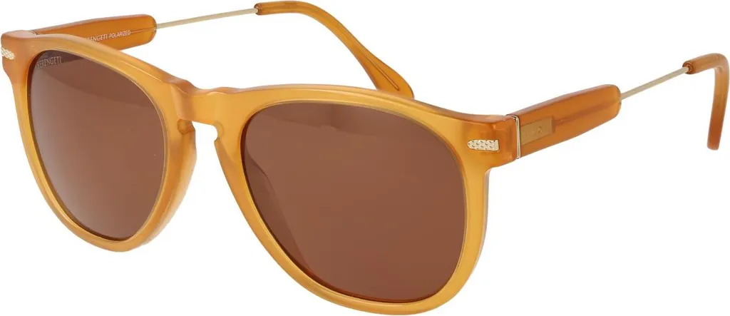 Lunettes de soleil de luxe pour homme Serengeti Amboy SS530002 Miel