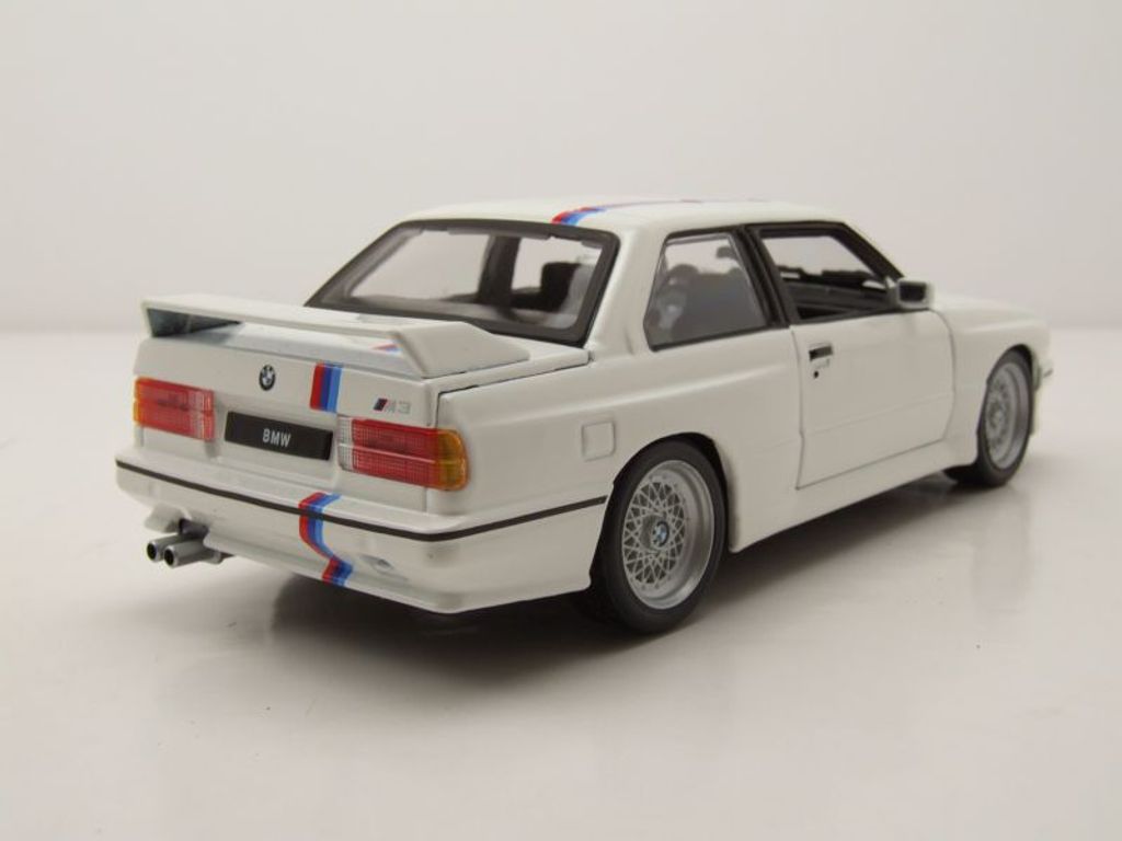 Modellauto BMW M3 (E30) 1988 Weiss