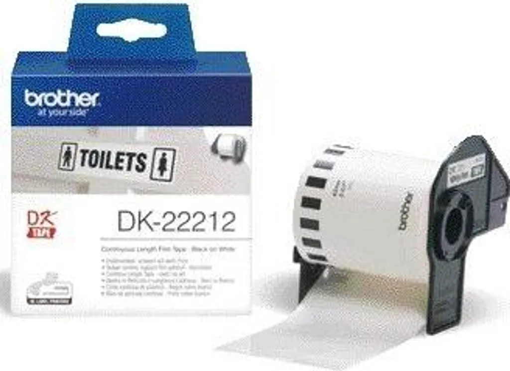 Consumabile Originale Brother DK-22212 Nastro Film 62mm x 15,2m