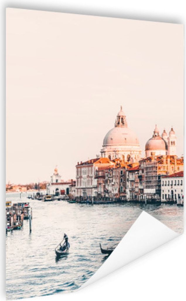 MuchoWow Poster Venedig - Boot - Italien 80x120 cm - Papierdruck