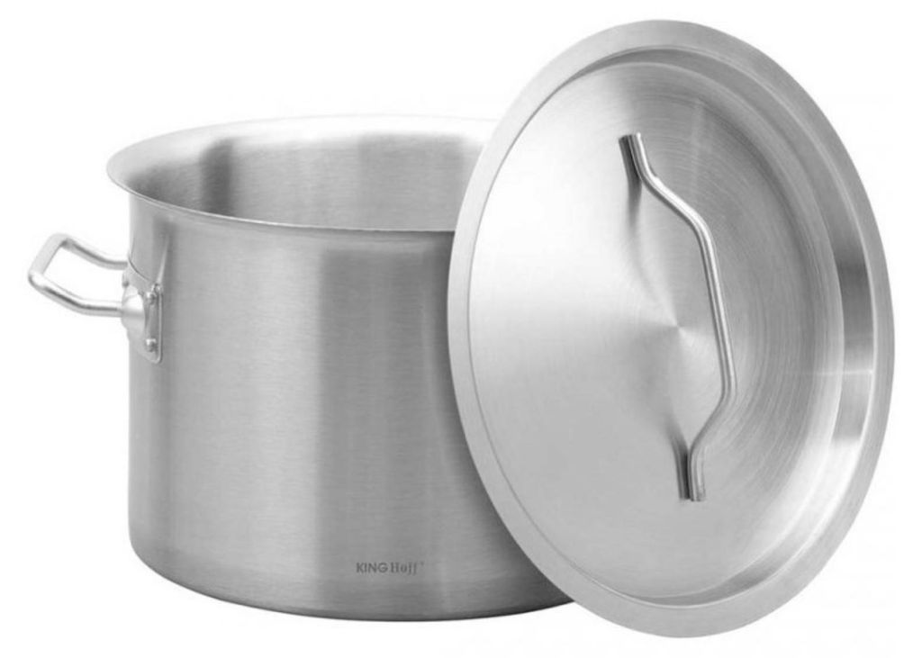 Kinghoff Gastronorm-Topf mit Deckel 30 cm 14 l 67534
