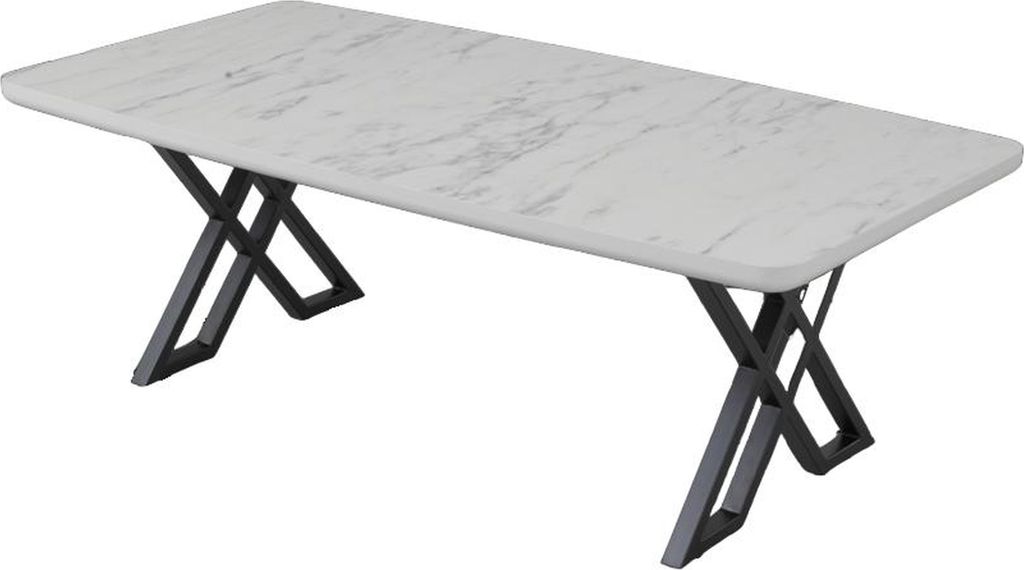 Couchtisch Luxus Weiß Design Elegantes Möbel Wohnzimmer Tische Couchtische