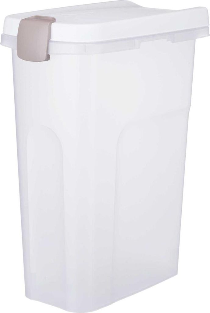 TRIXIE Tonne - transparent-weiß/weiß - 25 l/24 × 51 × 39 cm Produktbild 