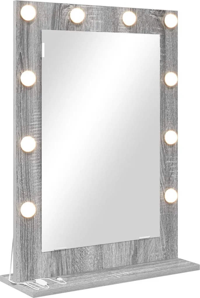 Specchio Sonoma Grigio 70x50x18 cm | Prezzo Outlet Bagno Moderno