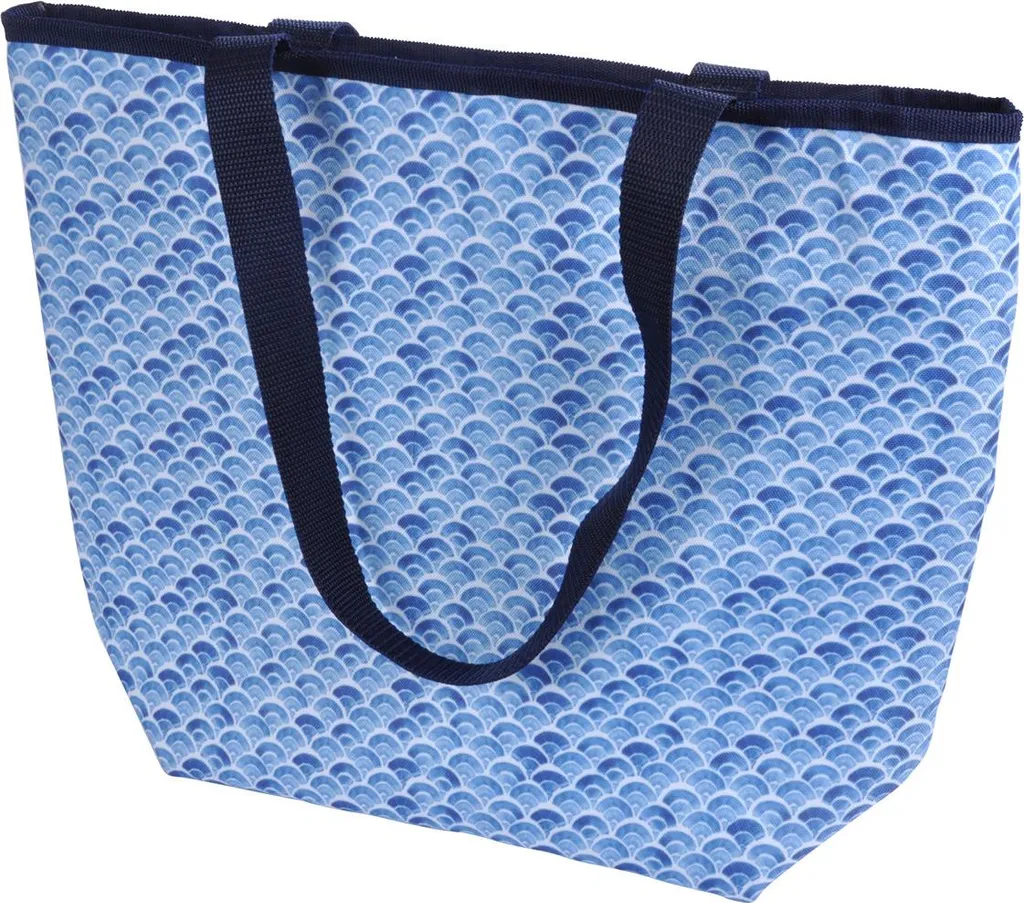 Sac à provisions BLUE WAVE 20L - Cabas de course robuste et étanche bleu
