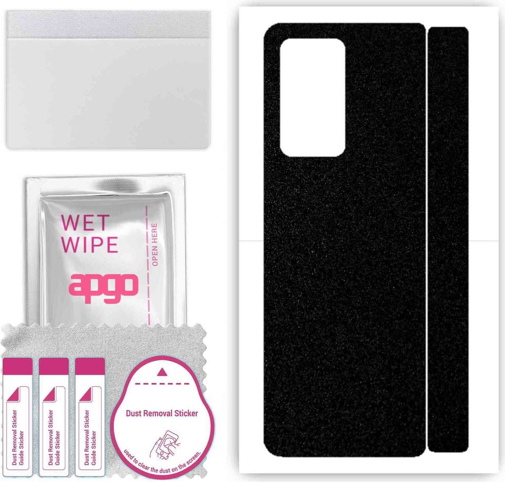 apgo Rückseite Schutzfolie, Skin, kompatibel mit Samsung Galaxy Z Fold 2, Hinten Displayschutzfolie aus Vinylfolie, kratzfest, einfache Montage - ...
