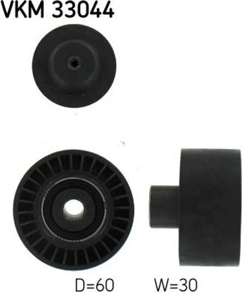Galet de guidage haute performance SKF VKM 33044 pour moteurs HDi TDCi