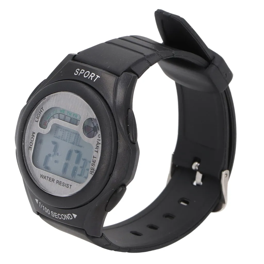 Orologio Sportivo LED Impermeabile Unisex – Display Luminoso, Sveglia E Conto Alla Rovescia Per Uomini E Donne