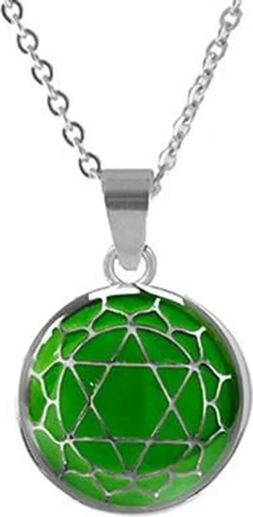 Pendentif Vert CO88 Collection : Cadeau Idéal pour Femme Élégante