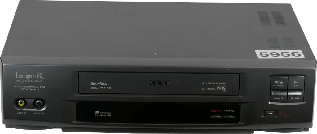 Magnétoscope de Salon Akai VS-G275 Enregistreur Vidéo Cassette