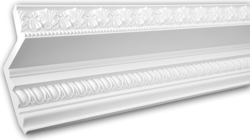 PROFHOME 150137F flexible Eckleiste Stuckleiste aus flexiblem Polyurethan 2 m