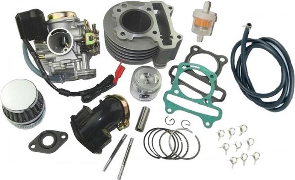 80 CCM Sport Zylinder KIT VERGASER KOMPLETT für LEXMOTO Echo 50 Zylinderkit