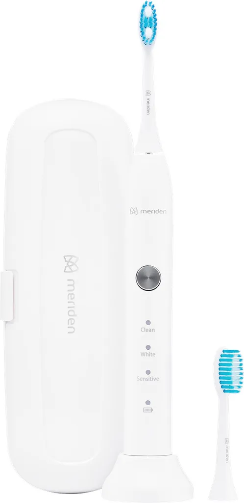 Brosse à dents sonique Meriden Sonic Family Blanc pour gencives sensibles