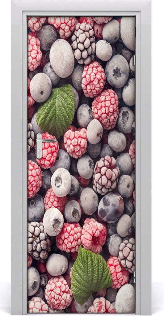 Tulup Türaufkleber 75x205 cm Dekorative Aufkleber Selbstklebend Wasserdichte Tapete Abnehmbar Schlafzimmer Wohnzimmer Wohnkultur - Früchte