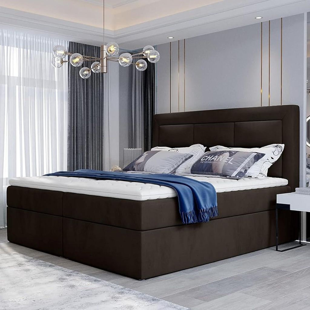 Boxspringbett Vivre Bonellfederkern inkl. Topper 140x200-160x200-180x200