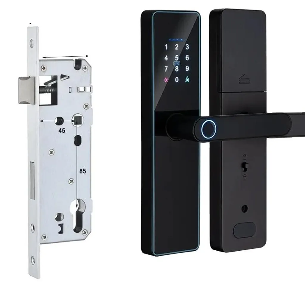 Poignée de porte intelligente Bluetooth 22X240 pour bureaux et chambres