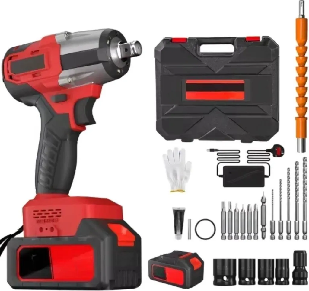 Visseuse à chocs 550 Nm sans balais Eldric 1/2 pouce avec kit accessoires