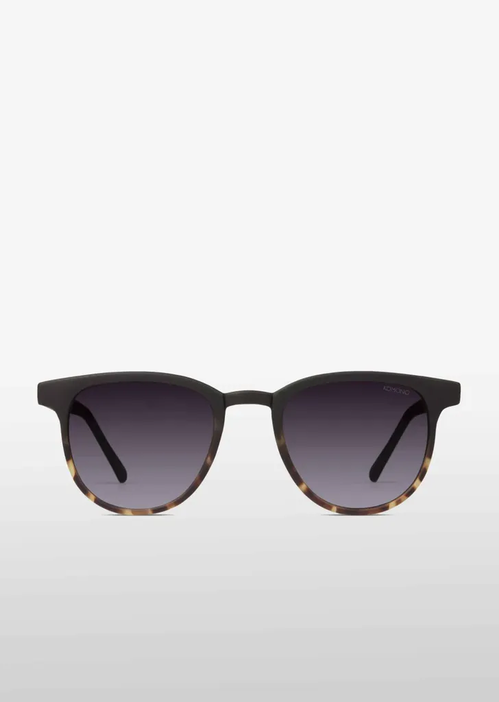 Lunettes de soleil KOMONO FRANCIS Noires : Monture Légère Chic