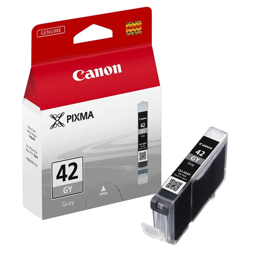 Canon CLI-42 GY Grigio Originale - Cartuccia Inchiostro Pixma Pro-100