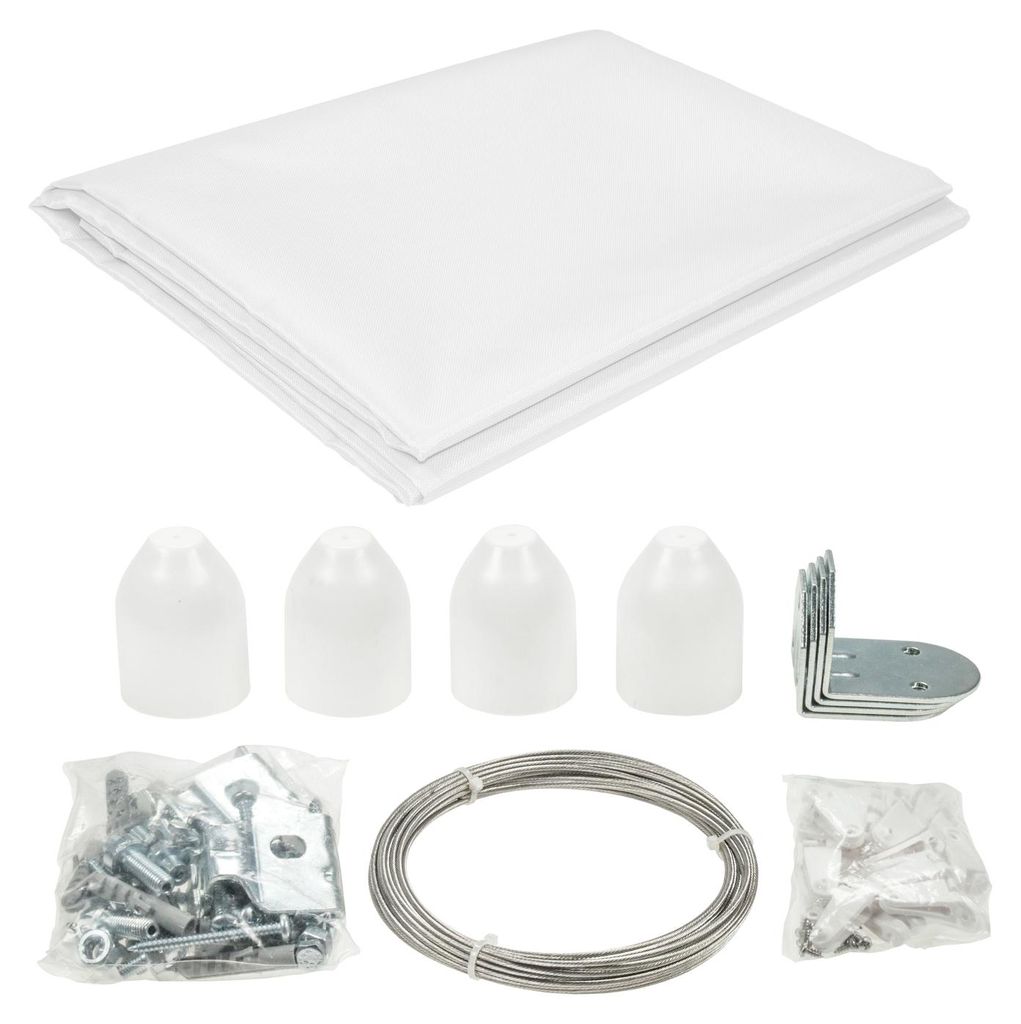 sunprotect 12546 Seilspann-Markise Komplett-Set, 3,3 x 1,4 Produktbild 