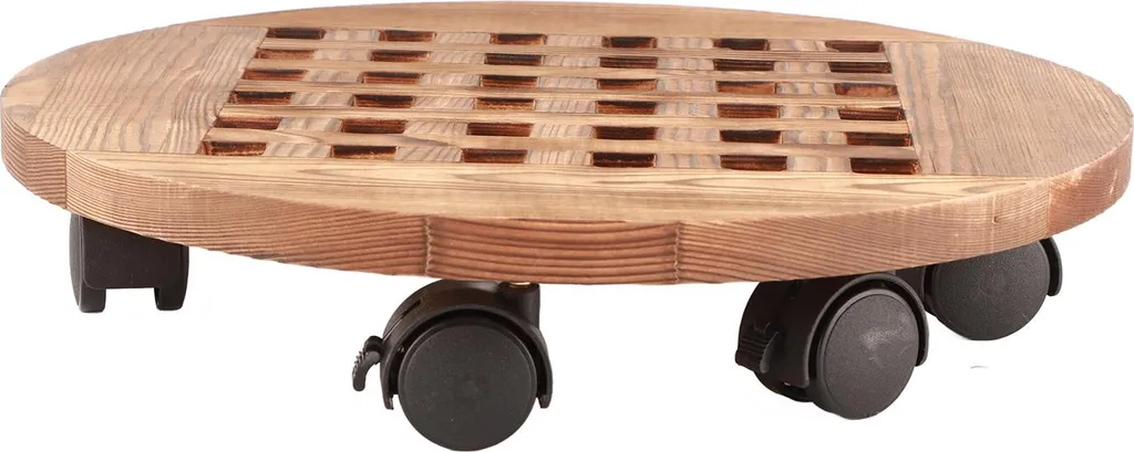 Support mobile pour plantes lourdes Plateau anti-tache Roues robustes