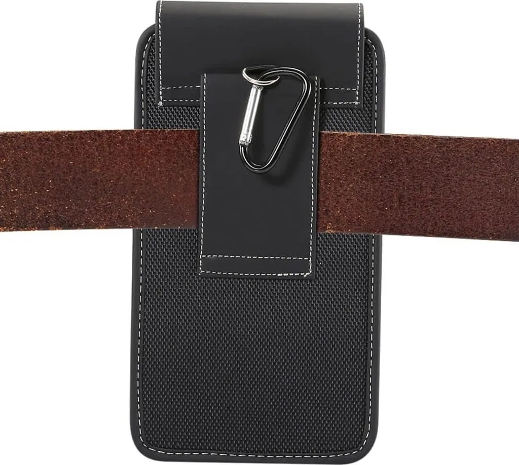Custodia Fondina Da Cintura ODEMobile In Tela Nera Per Cellulare – Modello K5X – Robusta E Resistente