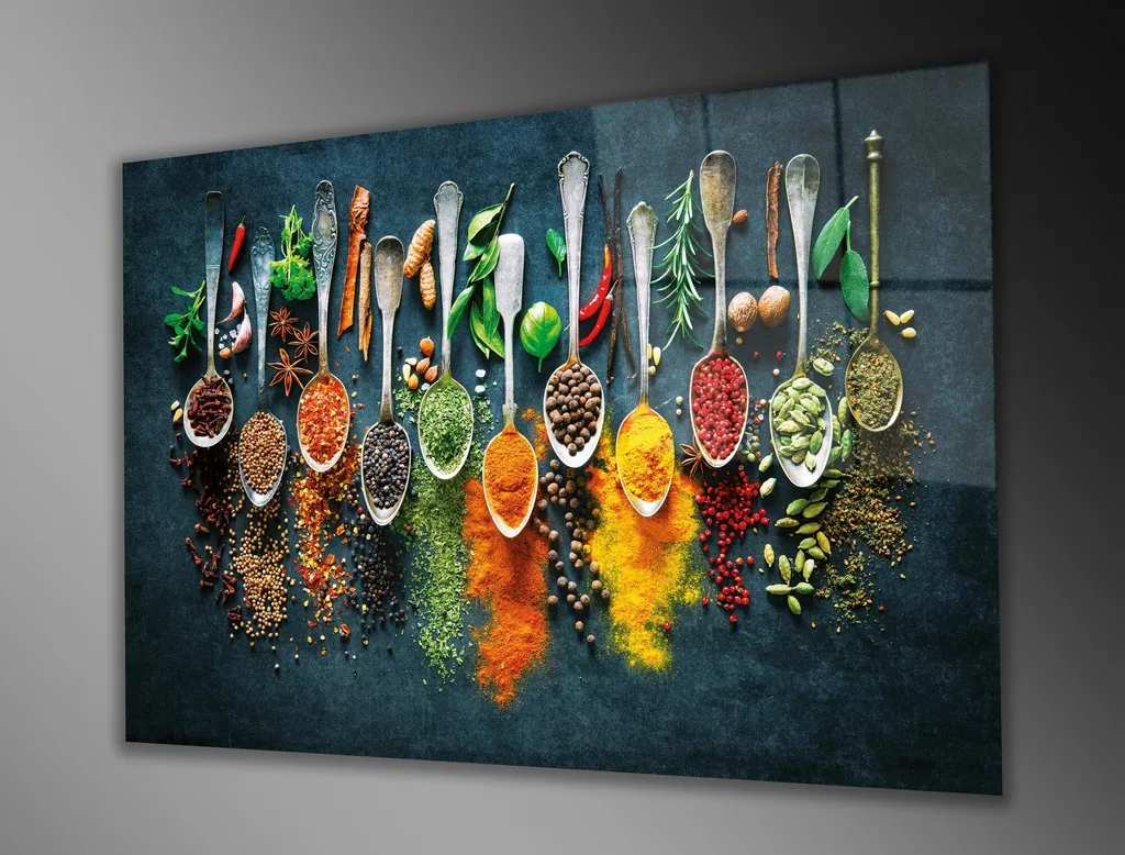 Tableau en Verre Haute Définition Wallity 0464 Design Multicolore