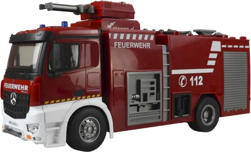Camion de Pompier RC Jouet de Chantier pour Apprentis Pompiers dès 8 Ans