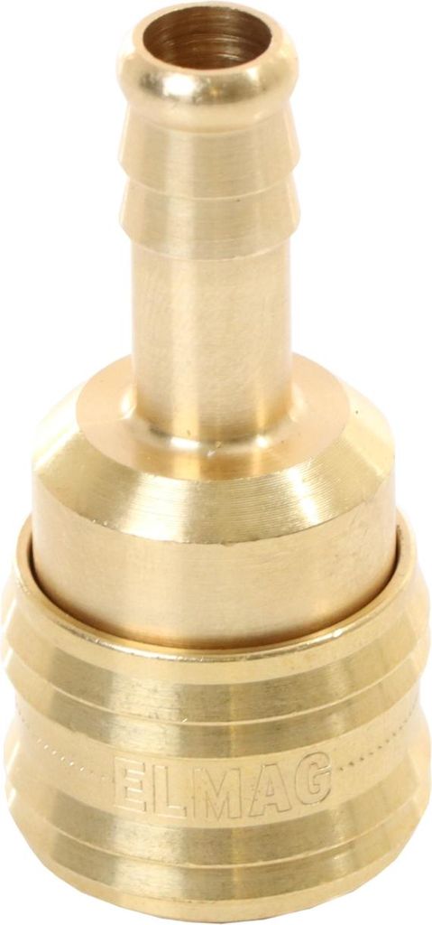ELMAG Kupplung mit Schlauchtülle 9 mm, Messing