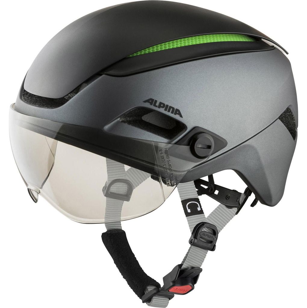 Alpina casco da bici Altona V charcoal-anthr.-matt 52-57 cm Immagine del prodotto 