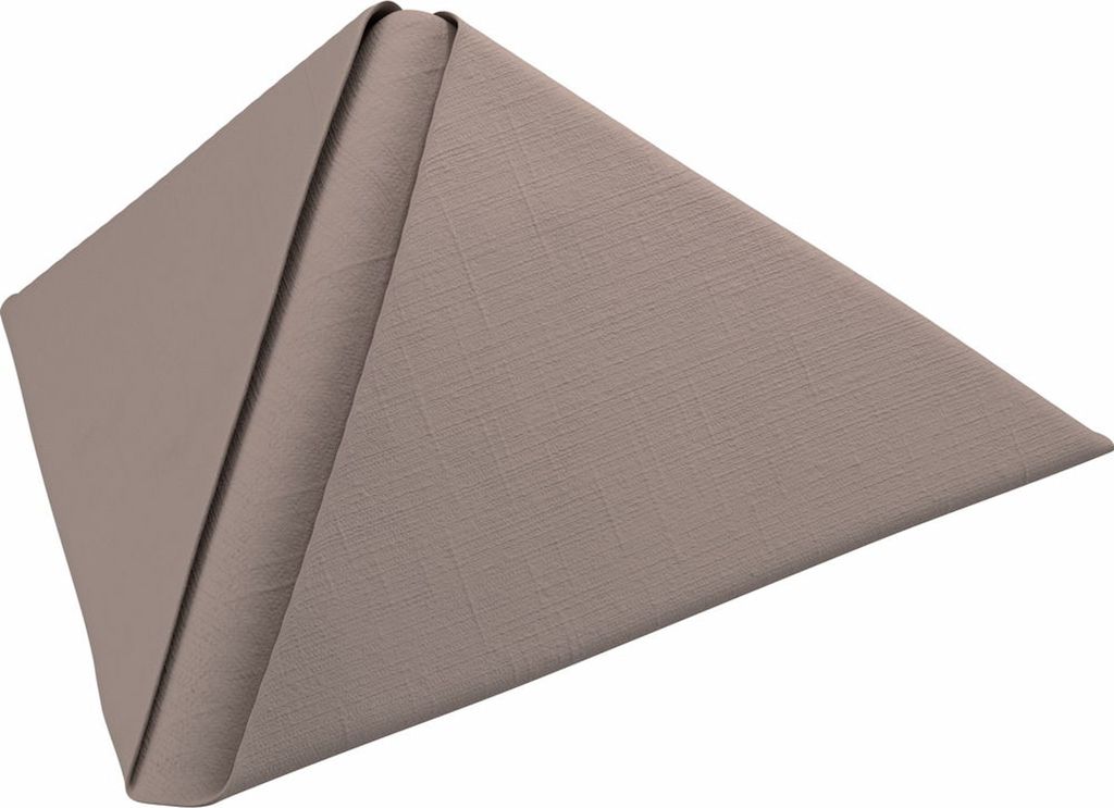 Duni Dunilin -Serviette 40 x 40 cm greige