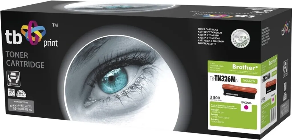 TB Print Toner for Brother TN326 M TB-TN326MN MA 100% new