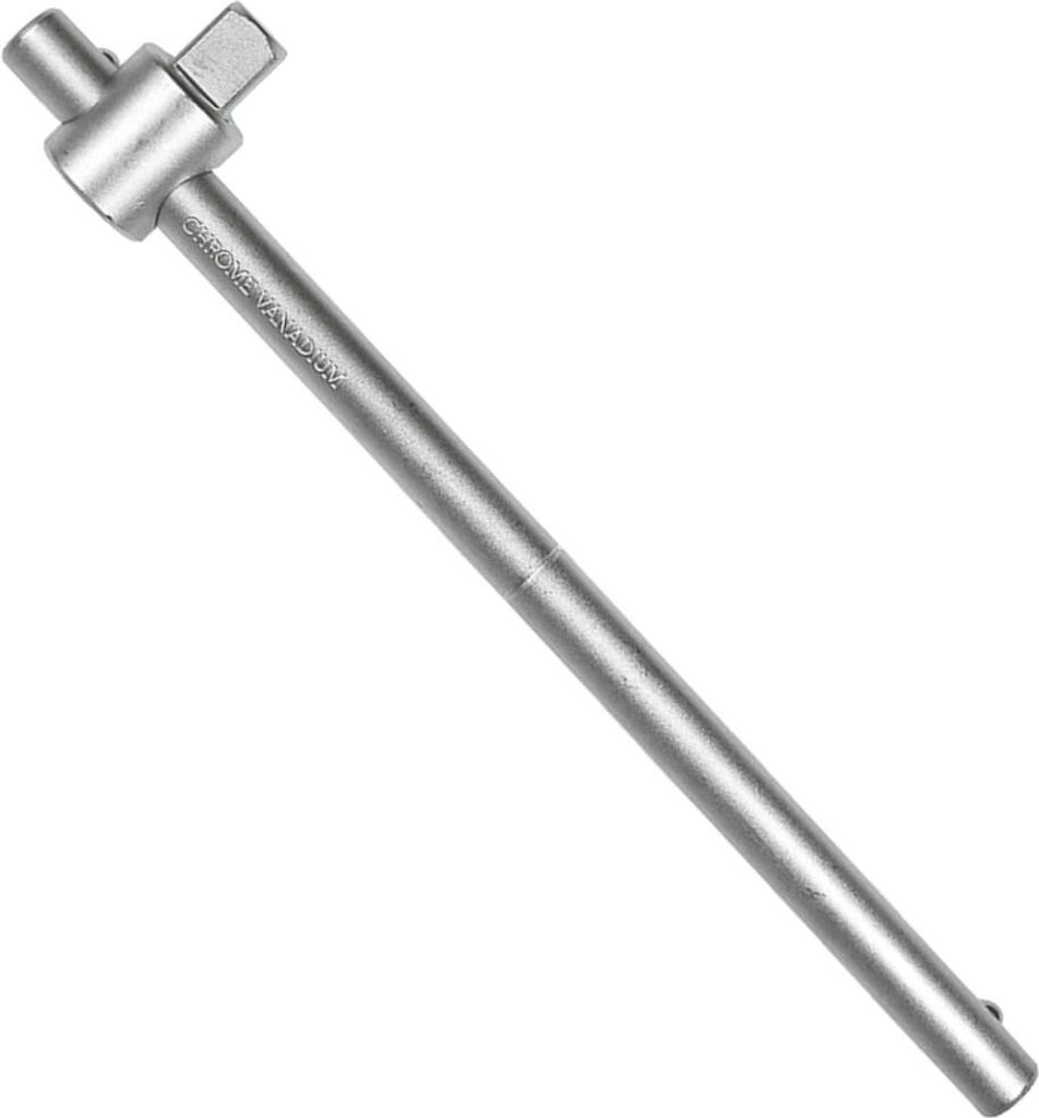 TOPEX T-Griff mit Gleitstück 1/2", 250 mm; Chrom-Vanadium-Stahl
